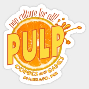 PULP Orange Sticker